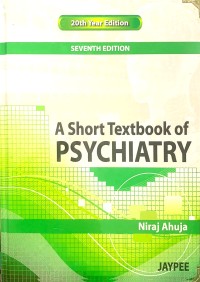 Image of A Short Textbook Of Psychiatry