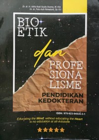 Image of Bioetik Dan Profesionalisme Pendidikan Kedokteran