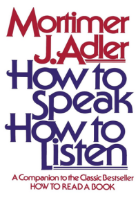 Image of How To Speak How To Listen